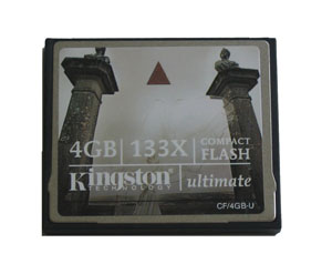 Kingston 133X Compact Flash  Memory Card
