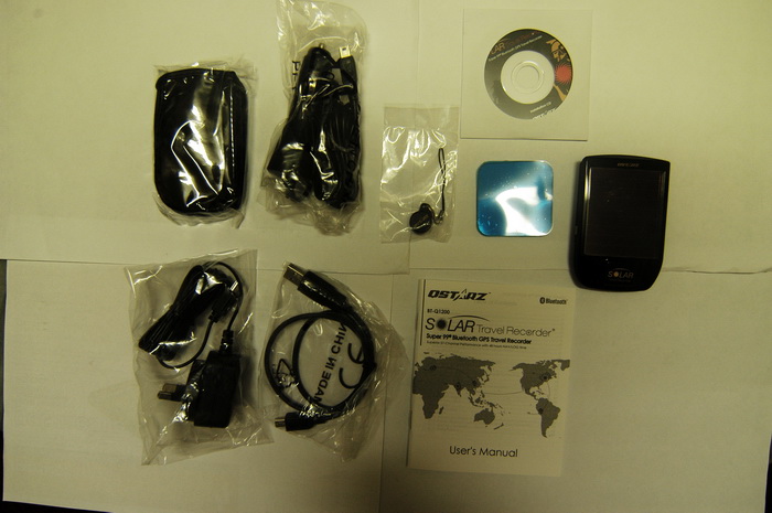 Qstarz Super 99 Bluetooth Solar GPS Travel Recorder