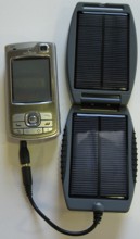 Solar-slave with Nokia