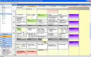 EssentialPIM - Weekly Schedule