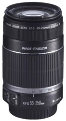 EFS 55 - 250mm IS lens