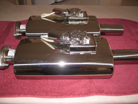 2 x VMK10-250 mufflers