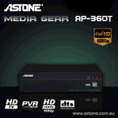 Astone Media Gear AP-360T 1080p Media Player with PVR & HDTV Tuner