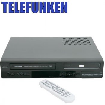 Telefunken Platinum Telf50 DVD/VCR Recorder Combo