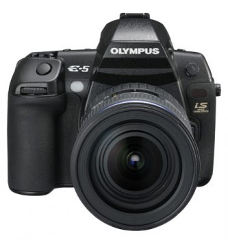 Announced: Olympus E-5 DSLR with 12.3MP, 720p movie mode, swiveling LCD