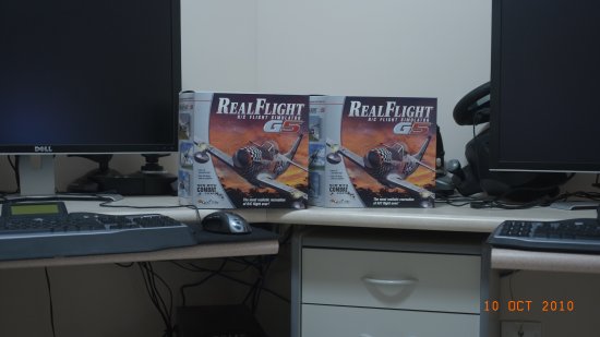 Two copies of Realflight G5