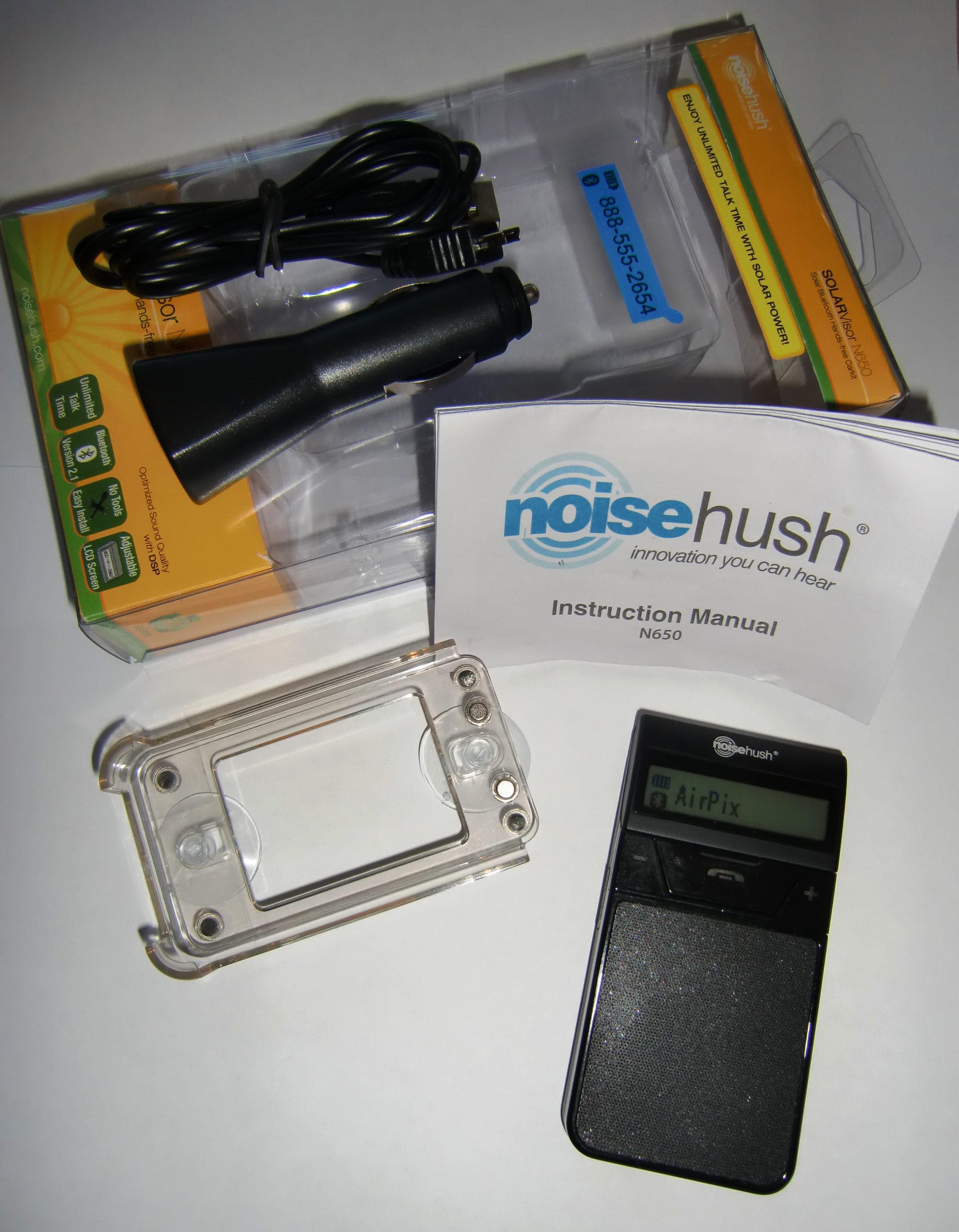 NoiseHush N650 Solar Speakerphone