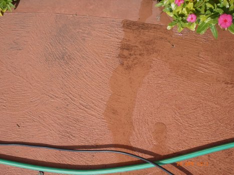 Before using patio cleaner