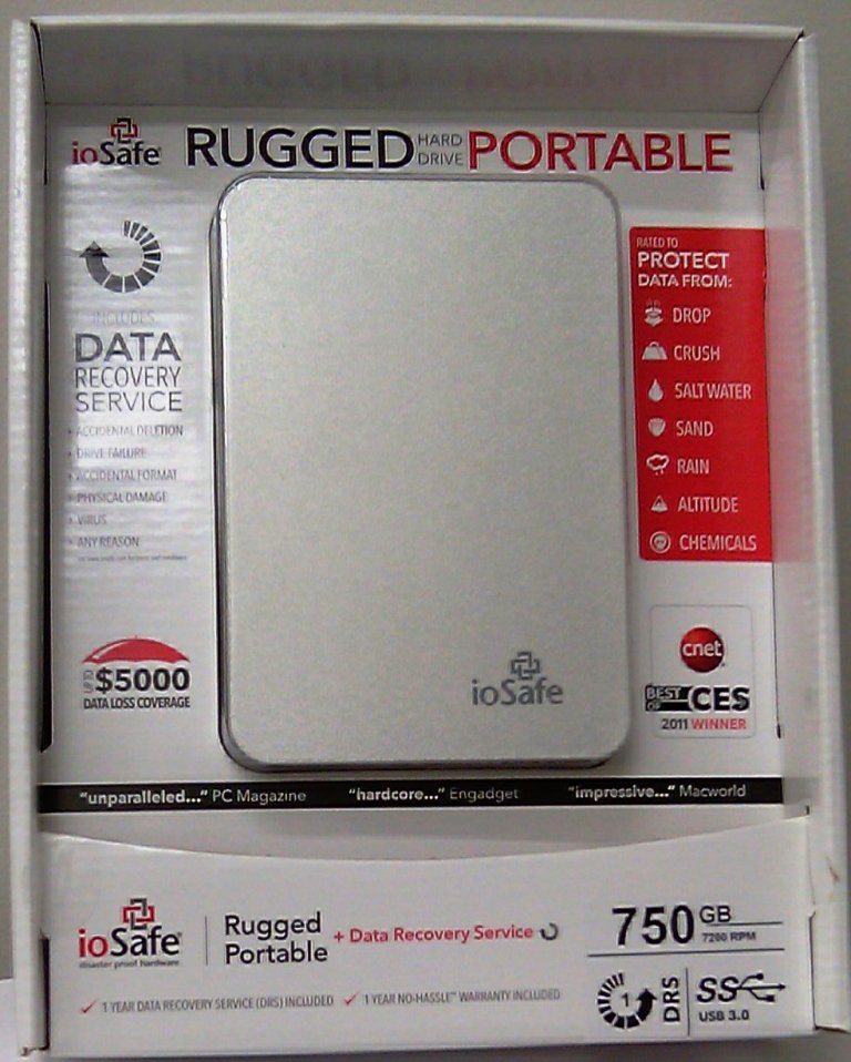 ioSafe Rugged Portable HDD
