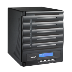 Thecus N5550 – a Fast and Relatively Inexpensive 5-bay NAS