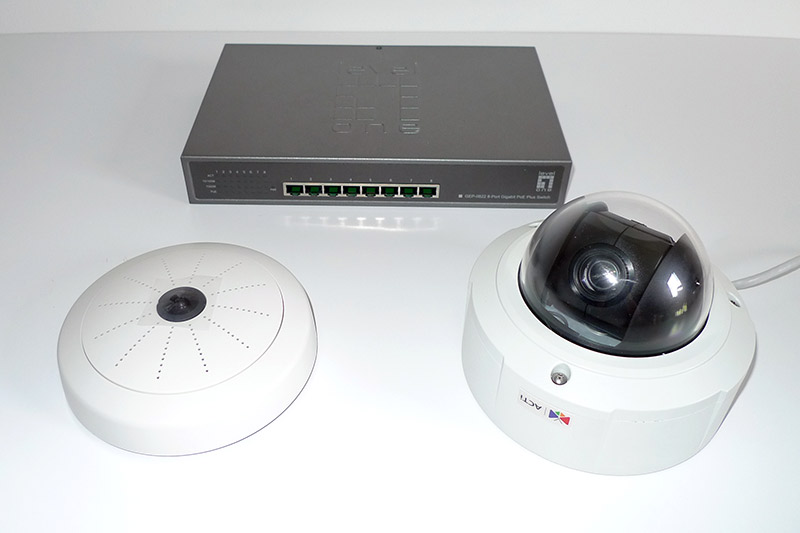Synology DS115 with ACTI IP Cameras