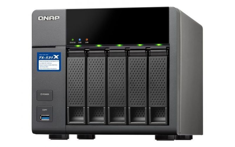 Hands on with the new QNAP TS-531X-2G 5 Bay NAS