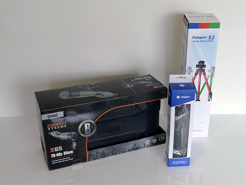 Bushnell and Fotopro Roundup