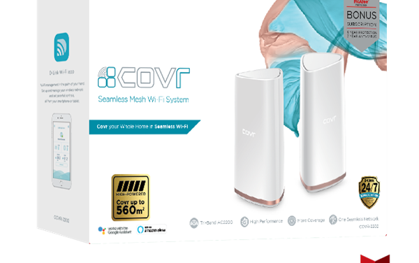 Need Better WiFi? We’ve got you Covered with the COVR-2202 Whole Home Wi-Fi Mesh System from D-Link