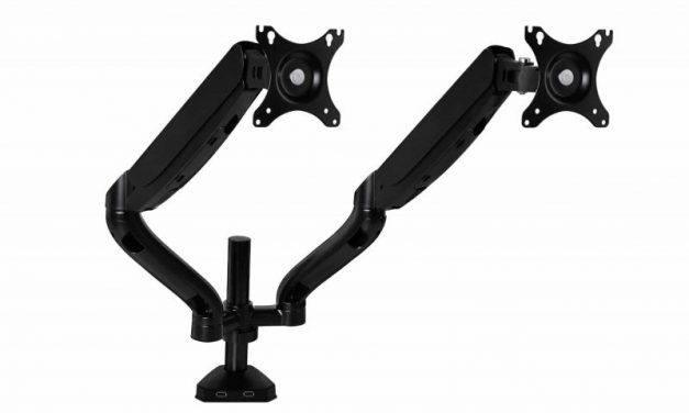 Gelid Flexmount Duo – Gas powered arm waving for the work from home force