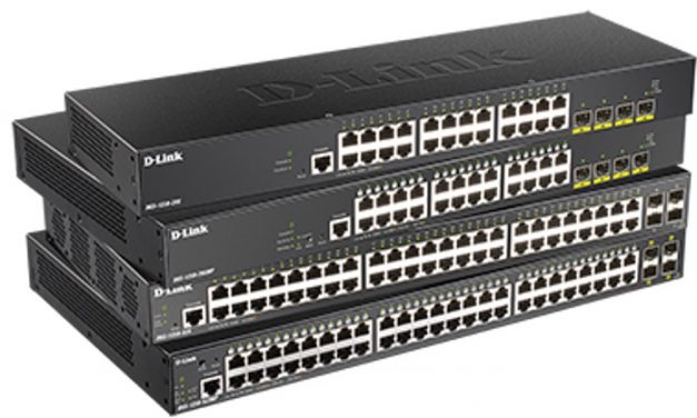 D-Link launches new more cost efficient and powerful DGS-1250 Series of Gigabit Smart Managed Switches with 10G Uplinks