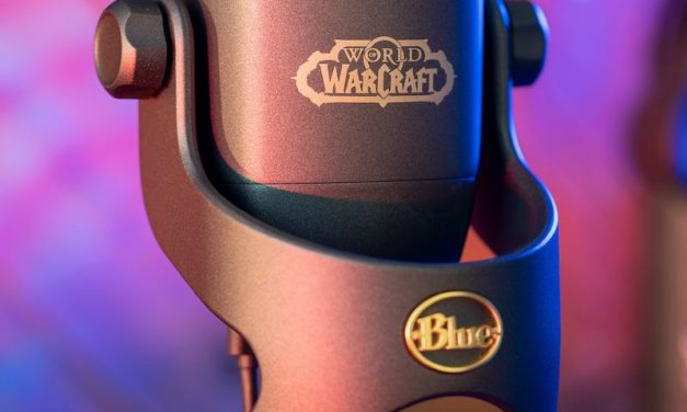 The Blizzard blows in Yeti X World of Warcraft Edition by Blue Microphones