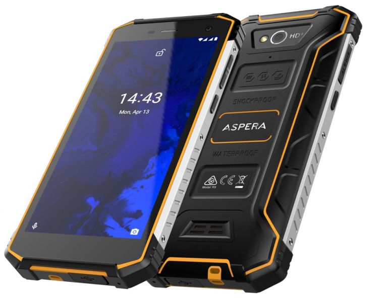 Ultra rugged Aspera R9 smartphone, when the tough gets going with you