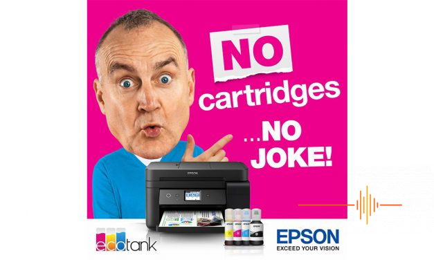 Epson EcoTank partners with a beloved Australia comedian in new ad campaign