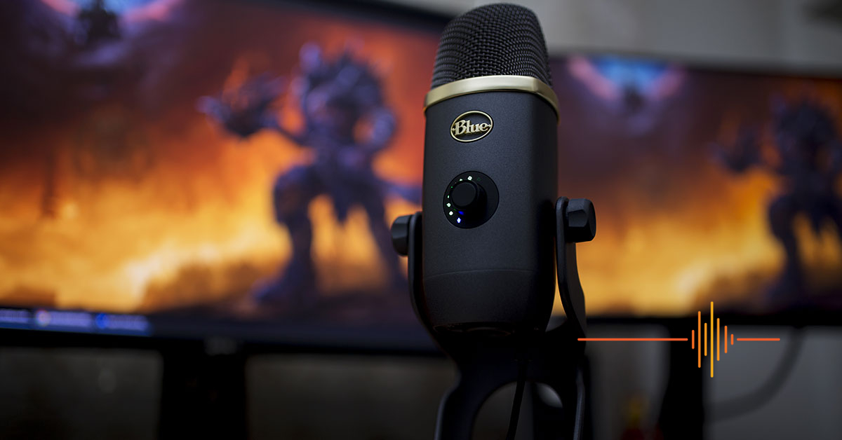 Blue Yeti X World of Warcraft Edition USB Microphone: The Golden Mic