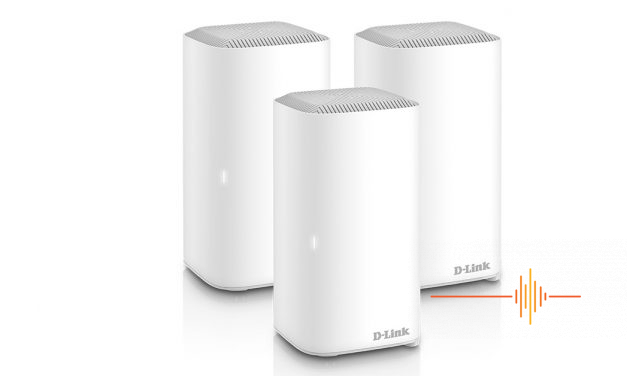 Get fast, extensive WiFi coverage with the D-Link COVR AX1800 mesh router