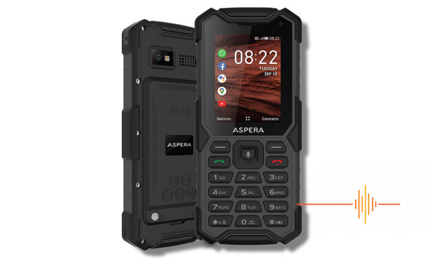 Aspera Mobile R40, rugged but smart