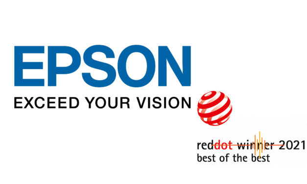 Epson Wins Best of the Best Red Dot Award 2021, Again