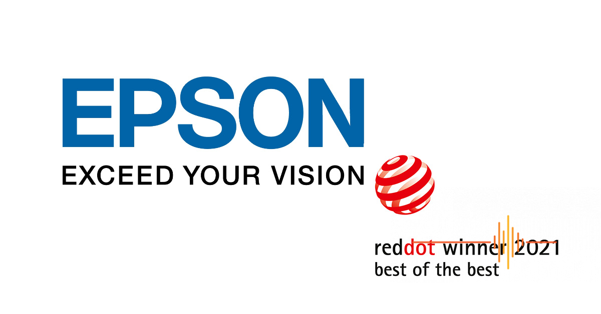 Epson Wins Best of the Best Red Dot Award 2021, Again