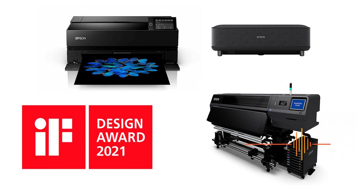 Epson Products Win iF Design Award 2021