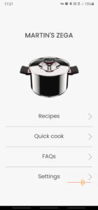 Zega Cookware (Digital) App