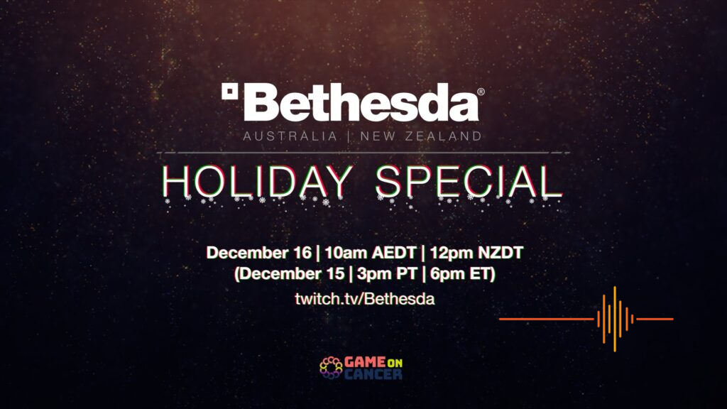 Bethesda and Game On Cancer Holiday Spectacular