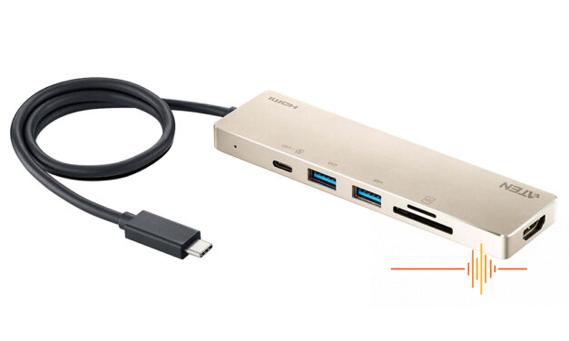 ATEN UH3239 USB-C Multiport Mini Dock – Fuss free expansion