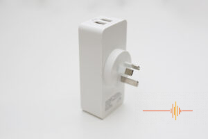 Connect SmartHome Wi-Fi Plug with Dual USB and Power Monitoring rear