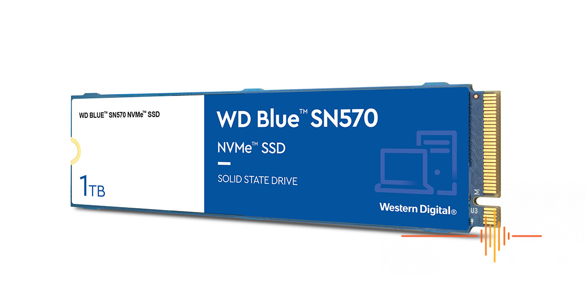 WD Blue SN570 NVMe SSD is a solution to capture creativity