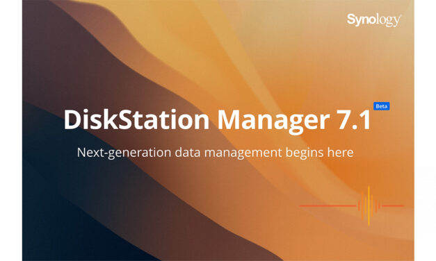 Synology consolidates advances with DSM 7.1 Beta