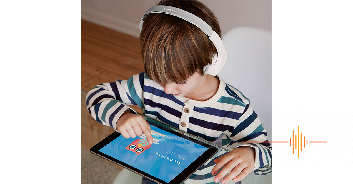 Belkin SOUNDFORM Mini On Ear Wireless Headphones – Stylishly for kids