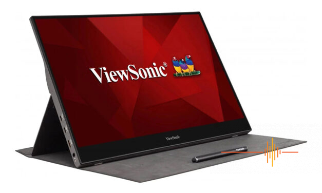 Work and Play Anywhere with ViewSonic TD1655 Portable Monitor