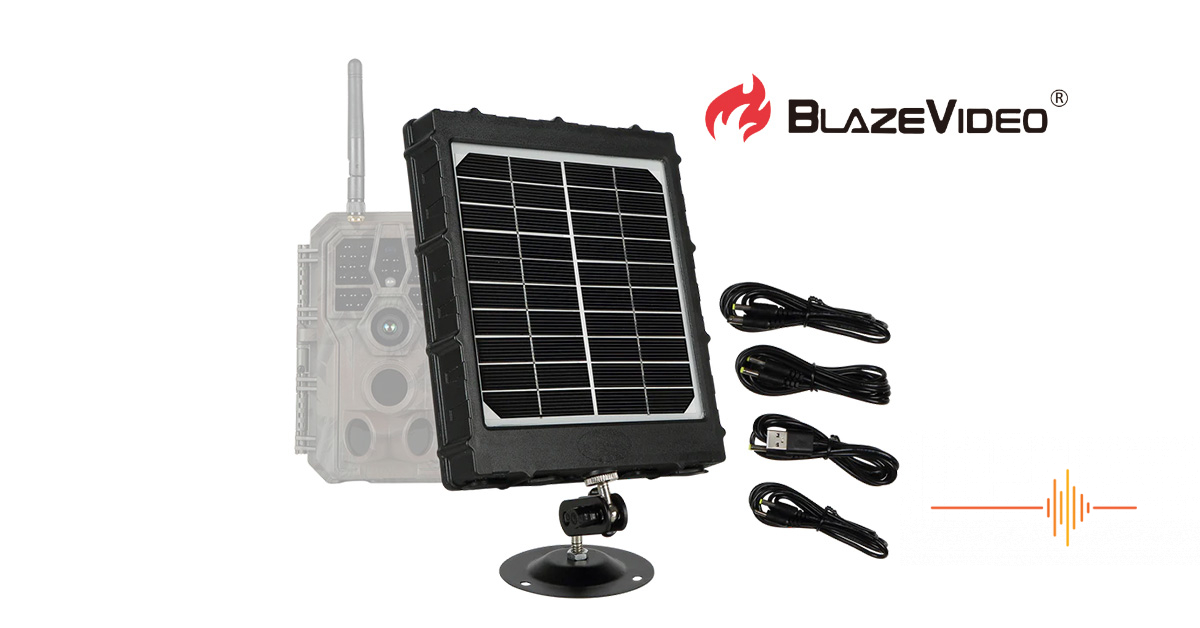 Powering Your Trail Cam with the Sun: Reviewing the Solar Panel Kit as Supplied by BlazeVideo