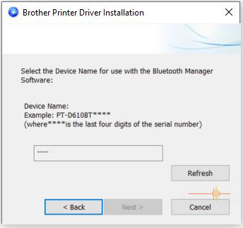 Brother driver install issue