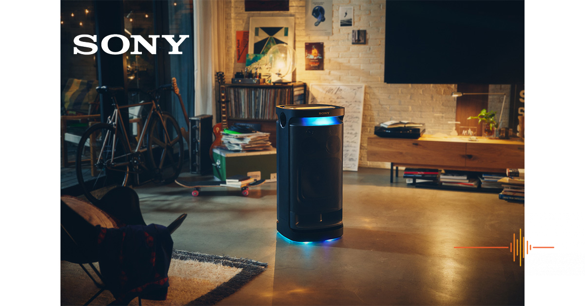 Pump it loud with the new Sony SRS-XV900