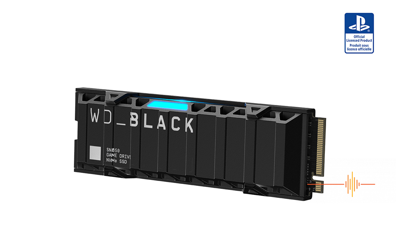 WD_BLACK SN850 NVMe SSD for PS5 Consoles