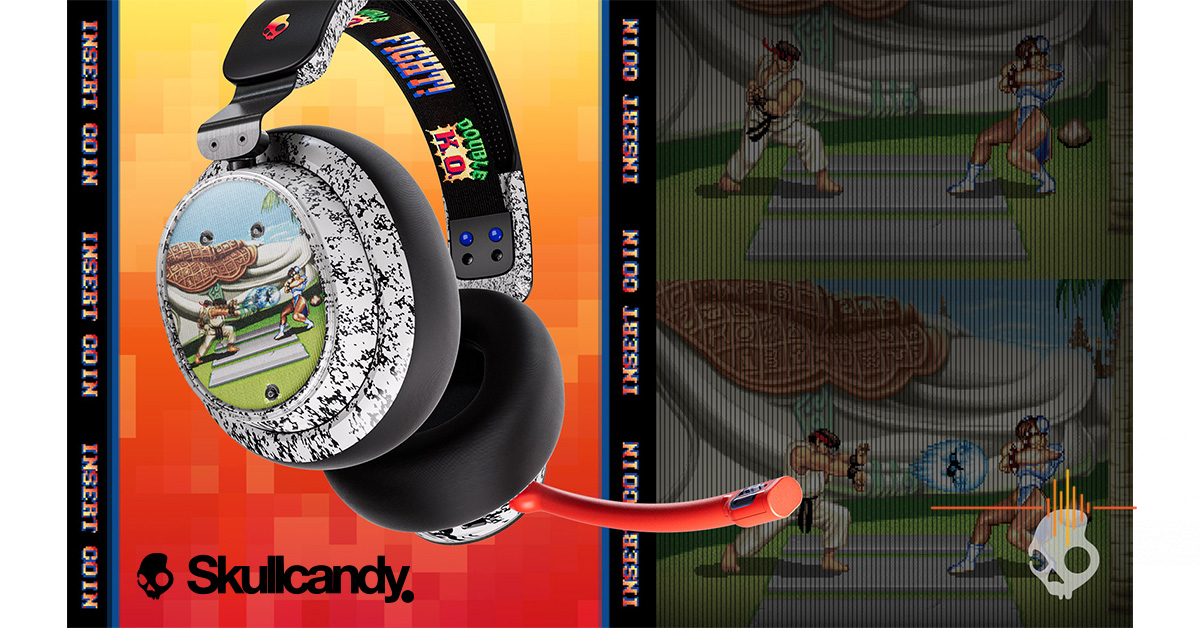Skullcandy x Street Fighter, a 35th anniversary limited edition collab