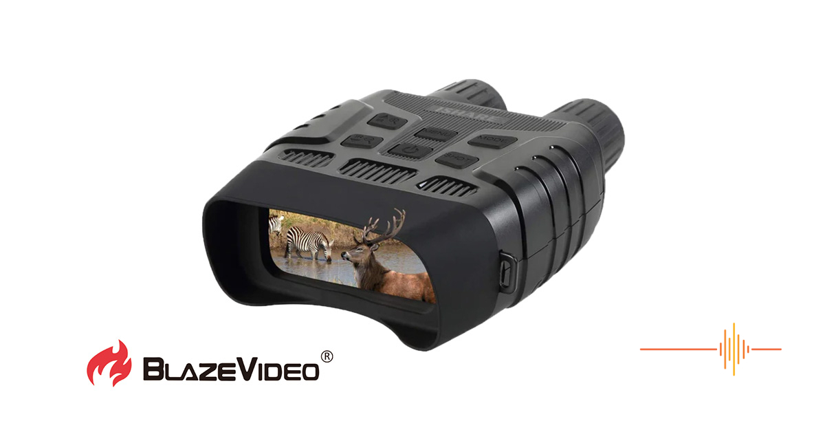 Stalking at Night: the 1080p Night Vision Binoculars from BlazeVideo