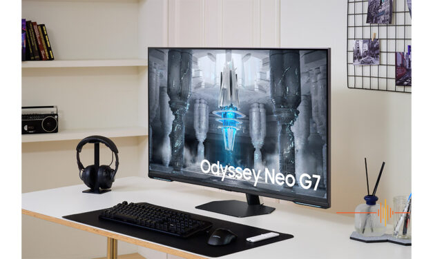 Meet the Samsung 43″ Odyssey Neo G7, the first mini-LED flat gaming monitor in Au