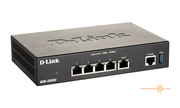 D-Link DSR-250V2 Unified Services VPN Router for Small to Medium Businesses