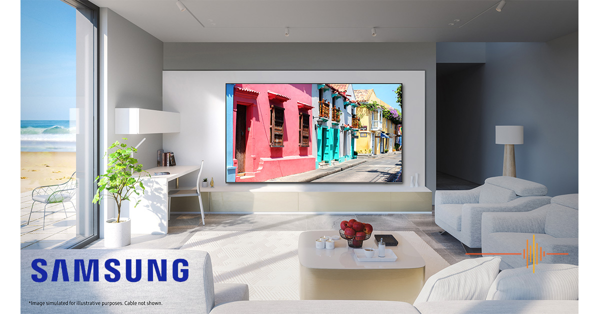 Samsung’s latest addition is a whooping 98″ of experience