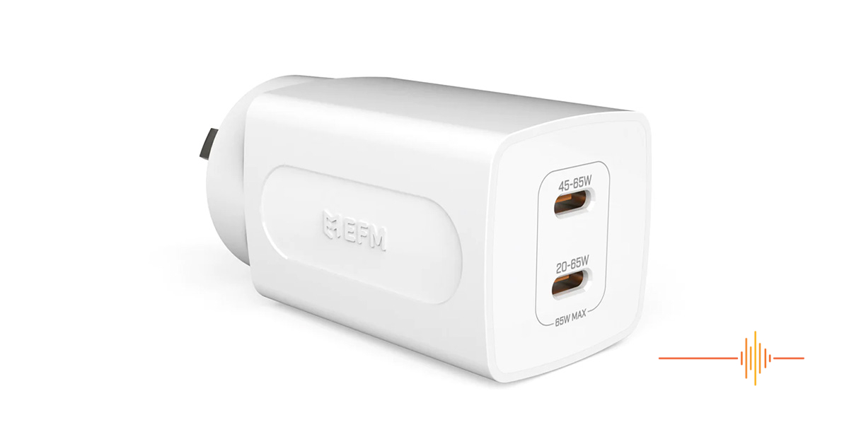 EFM 65W GaN Dual Port Wall Charger – Why Gallium Nitride Makes Such a Difference