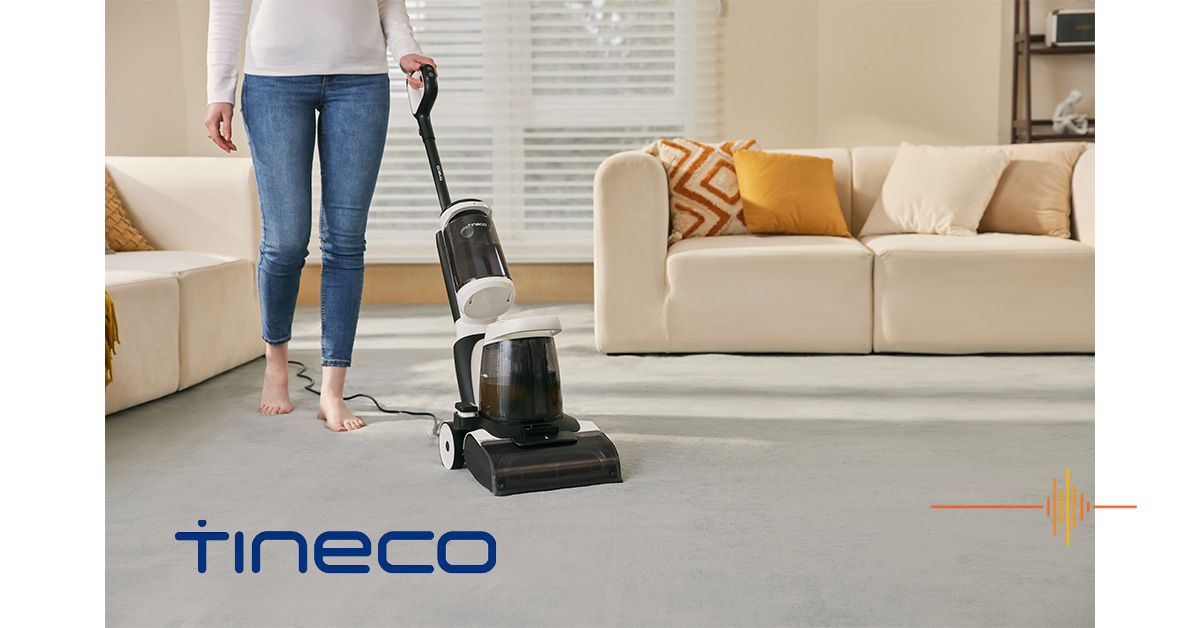 Clean your carpet in record time with the Tineco iCarpet