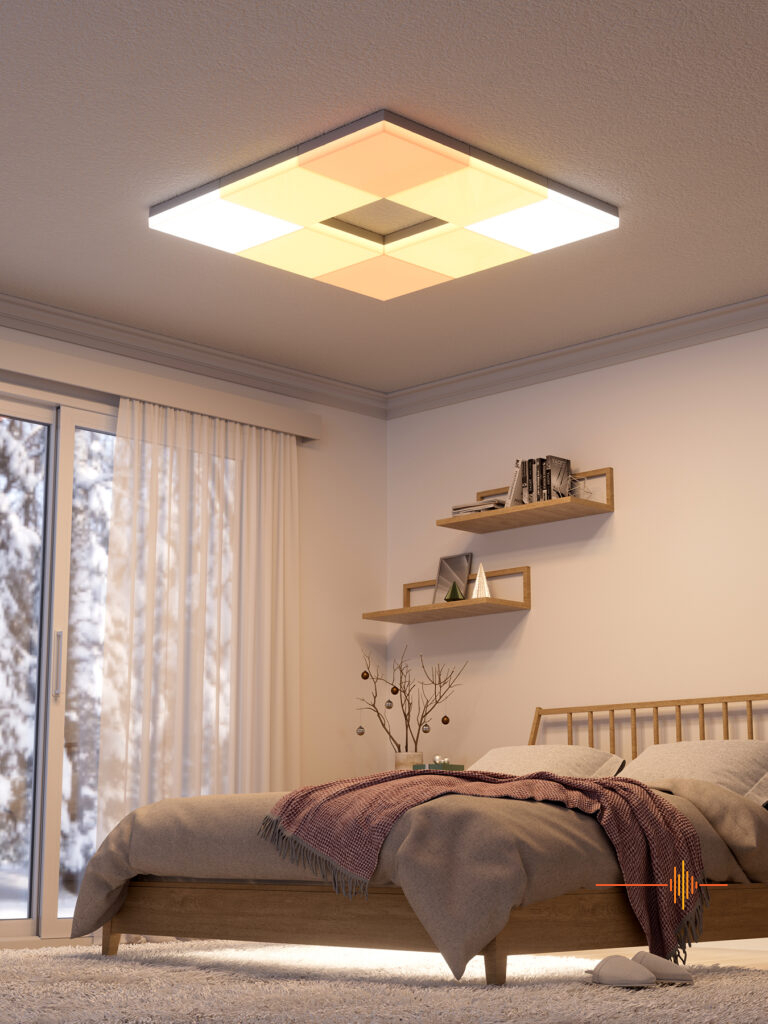 Nanoleaf Skylight Bedroom