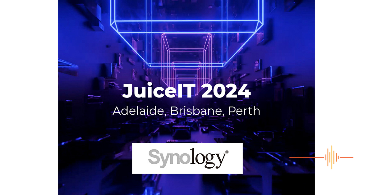 Synology is presenting at JuiceIT 2024
